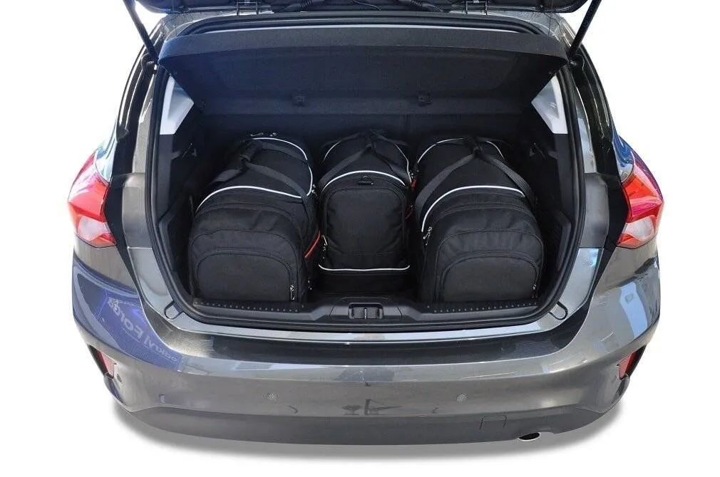 Koffert sett Ford Focus Hatchback 2018 -> │ Car Bags sett 4 stk. – bilde 9