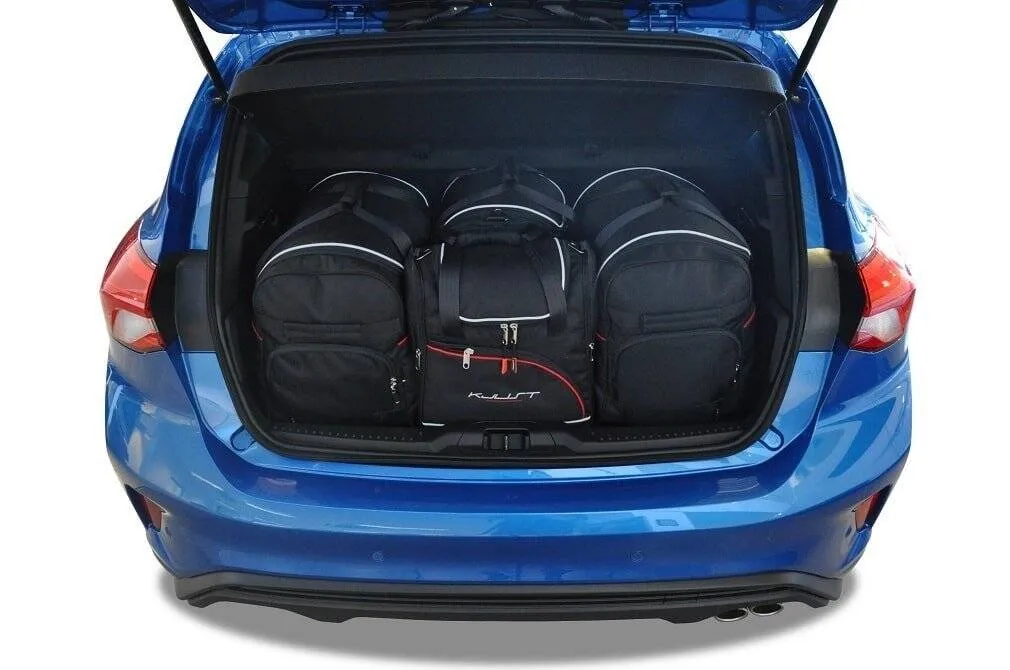 Koffert sett Ford Focus Hatchback 2018 -> │ Car Bags sett 4 stk. – bilde 6