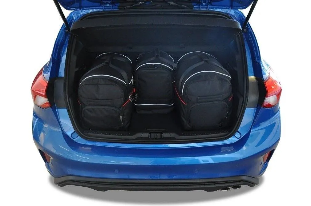 Koffert sett Ford Focus Hatchback 2018 -> │ Car Bags sett 4 stk. – bilde 9
