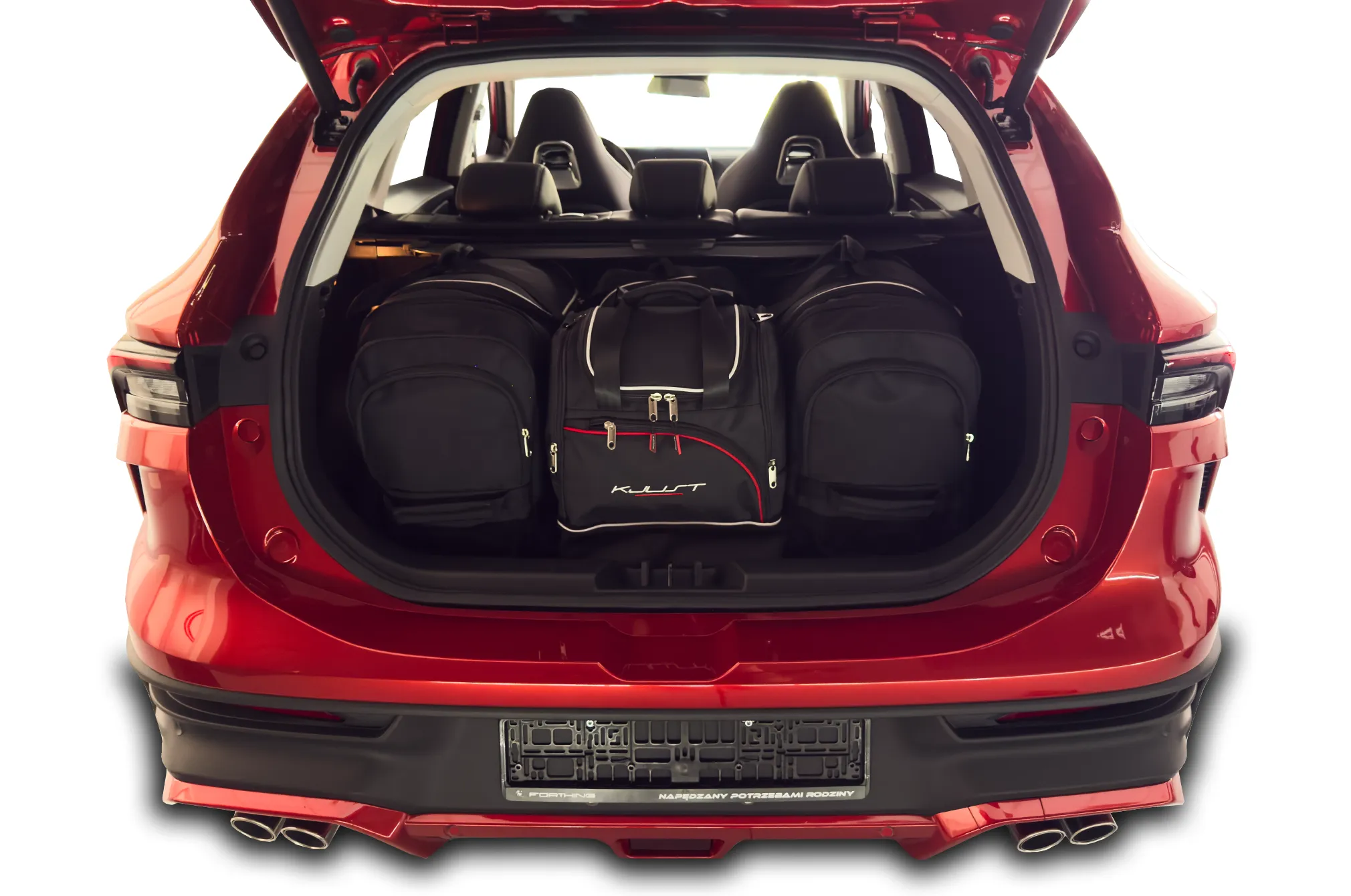 Koffert sett Forthing T5 Evo 2021 -> │ Car Bags sett 4 stk. – bilde 7