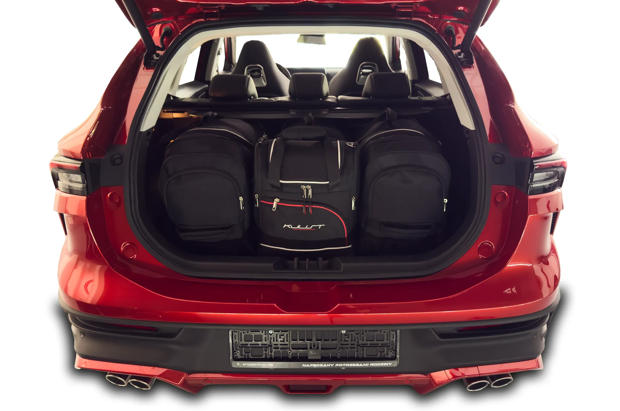 Koffert sett Forthing T5 Evo 2021 -> │ Car Bags sett 4 stk. – bilde 7