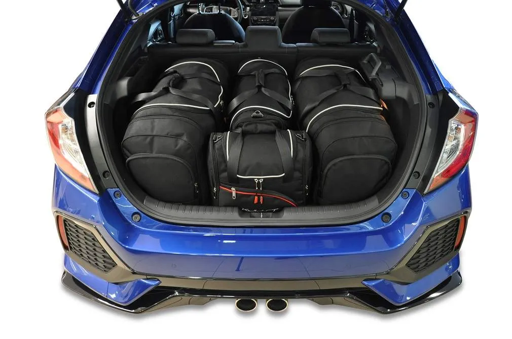 Koffert sett Honda Civic Hatchback 2017-2021 │ Car Bags sett 4 stk. – bilde 6