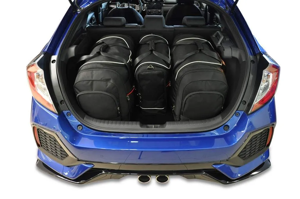 Koffert sett Honda Civic Hatchback 2017-2021 │ Car Bags sett 4 stk. – bilde 9