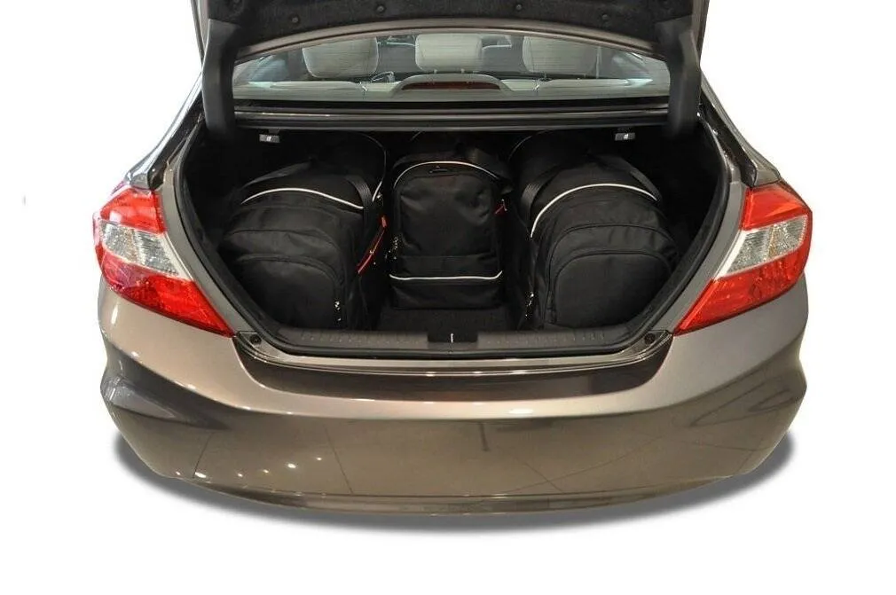 Koffert sett Honda Civic Sedan 2012-2017 │ Car Bags sett 4 stk. – bilde 10