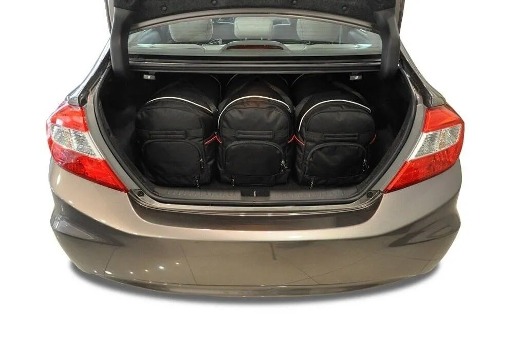 Koffert sett Honda Civic Sedan 2012-2017 │ Car Bags sett 5 stk. – bilde 9