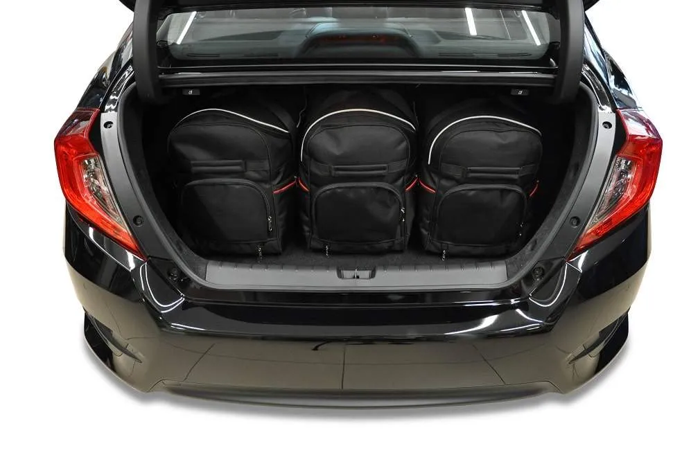 Koffert sett Honda Civic Sedan 2017-2021 │ Car Bags sett 5 stk. – bilde 10