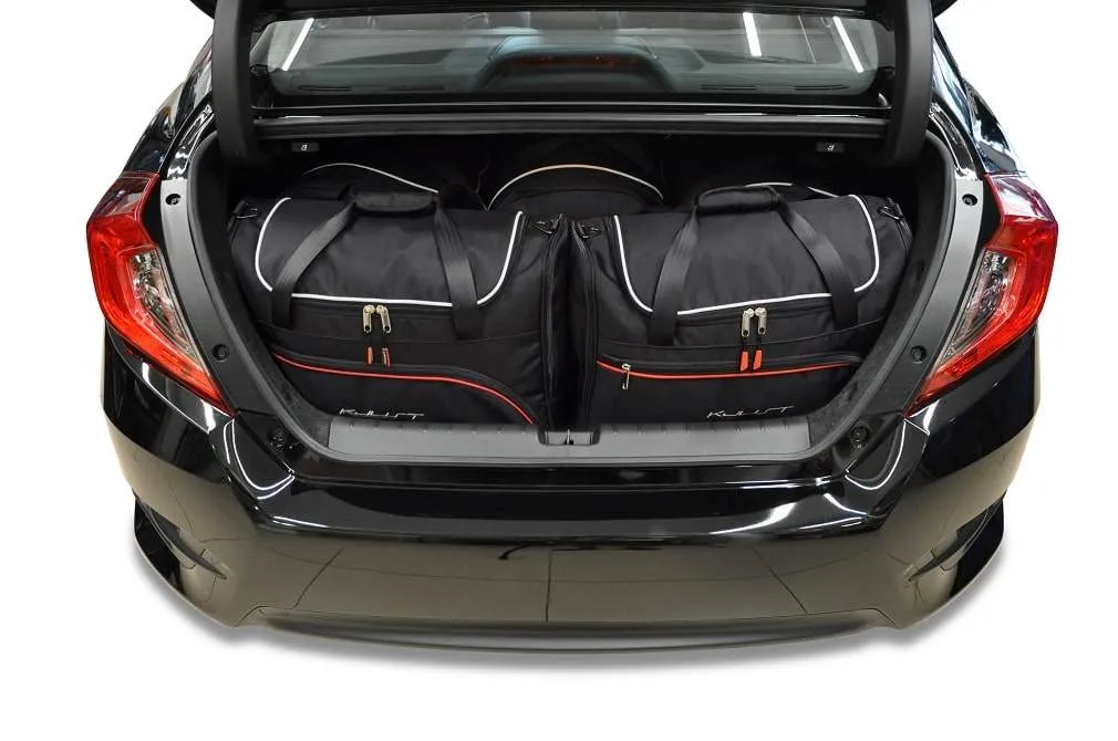 Koffert sett Honda Civic Sedan 2017-2021 │ Car Bags sett 5 stk. – bilde 6