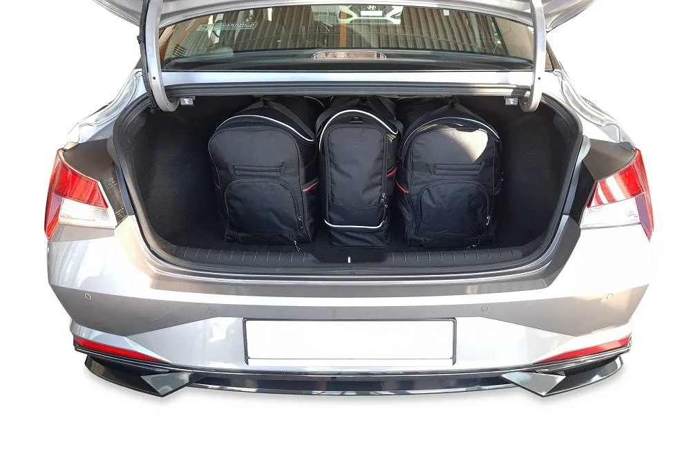 Koffert sett Hyundai Elantra (N7) 2021 -> │ Car Bags sett 5 stk. – bilde 10