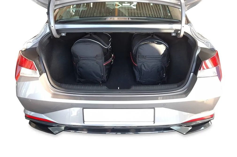 Koffert sett Hyundai Elantra (N7) 2021 -> │ Car Bags sett 5 stk. – bilde 11