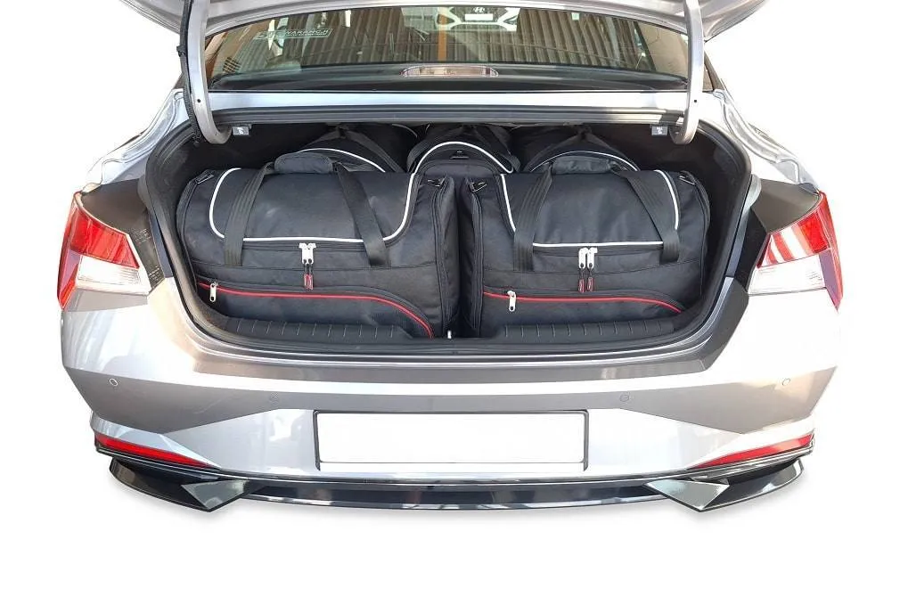 Koffert sett Hyundai Elantra (N7) 2021 -> │ Car Bags sett 5 stk. – bilde 6