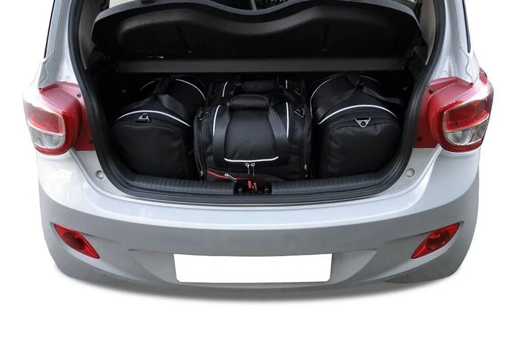 Koffert sett Hyundai i10 2013-2020 │ Car Bags sett 4 stk. – bilde 6