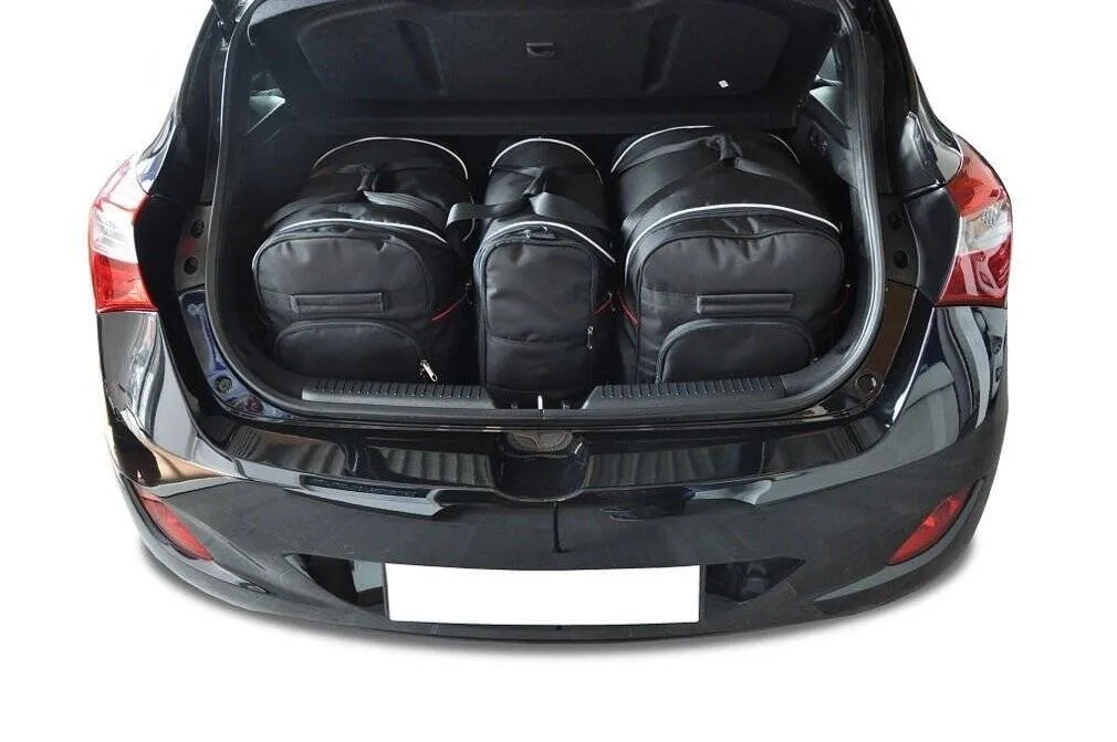 Koffert sett Hyundai i30 Hatchback 2012-2016 │ Car Bags sett 3 stk. – bilde 6