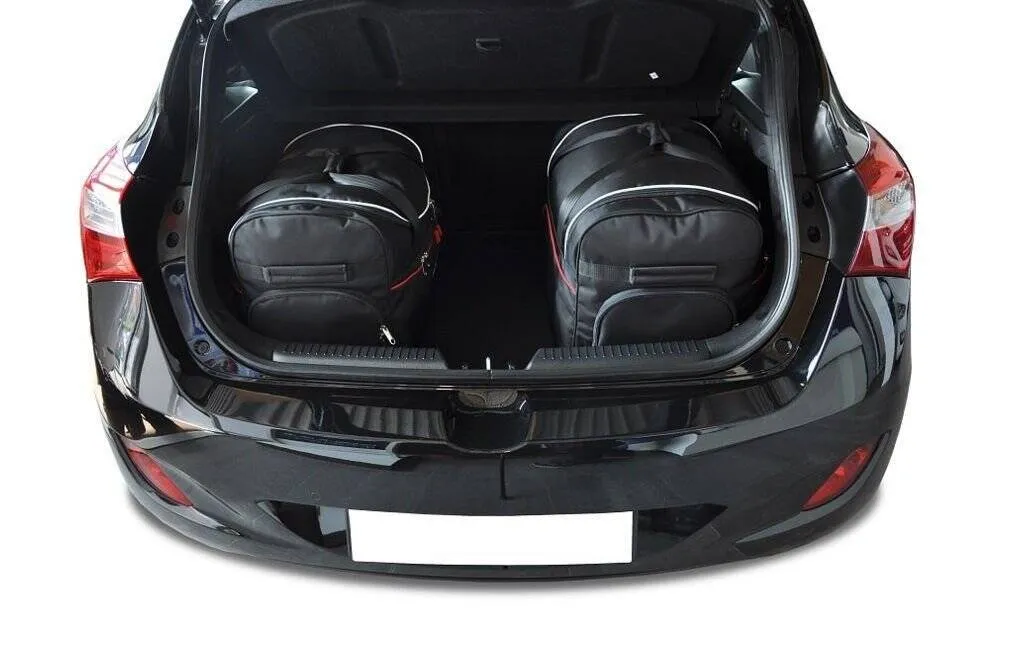 Koffert sett Hyundai i30 Hatchback 2012-2016 │ Car Bags sett 3 stk. – bilde 9