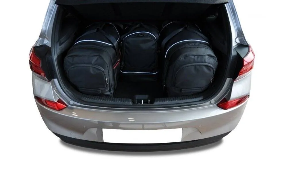 Koffert sett Hyundai i30 Hatchback 2017 -> │ Car Bags sett 4 stk. – bilde 9
