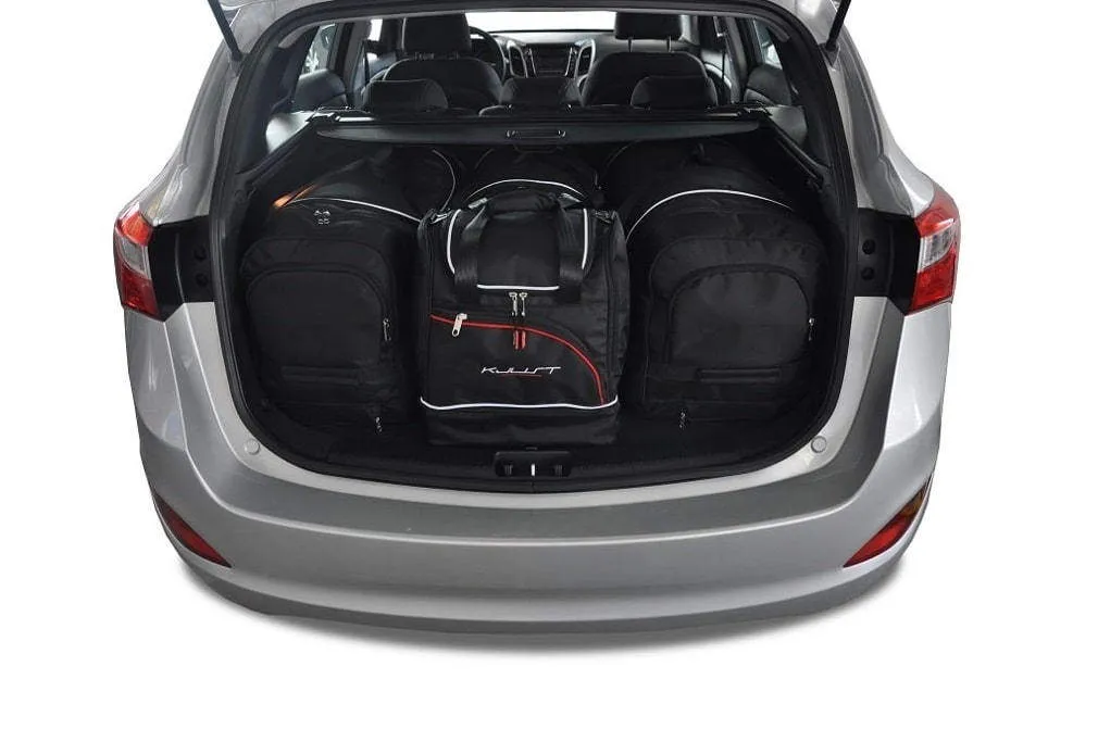 Koffert sett Hyundai i30 Wagon 2012-2017 │ Car Bags sett 4 stk. – bilde 5