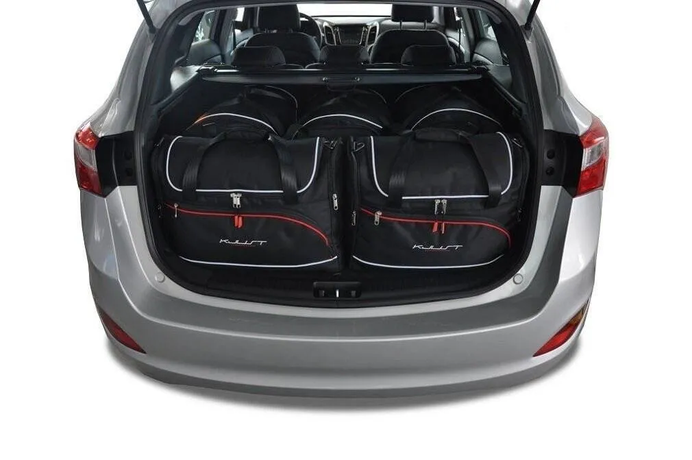 Koffert sett Hyundai i30 Wagon 2012-2017 │ Car Bags sett 5 stk. – bilde 6