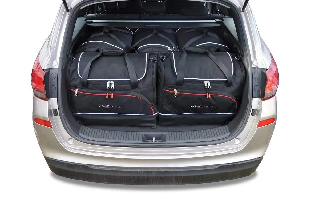 Koffert sett Hyundai i30 Wagon 2017 -> │ Car Bags sett 5 stk. – bilde 6