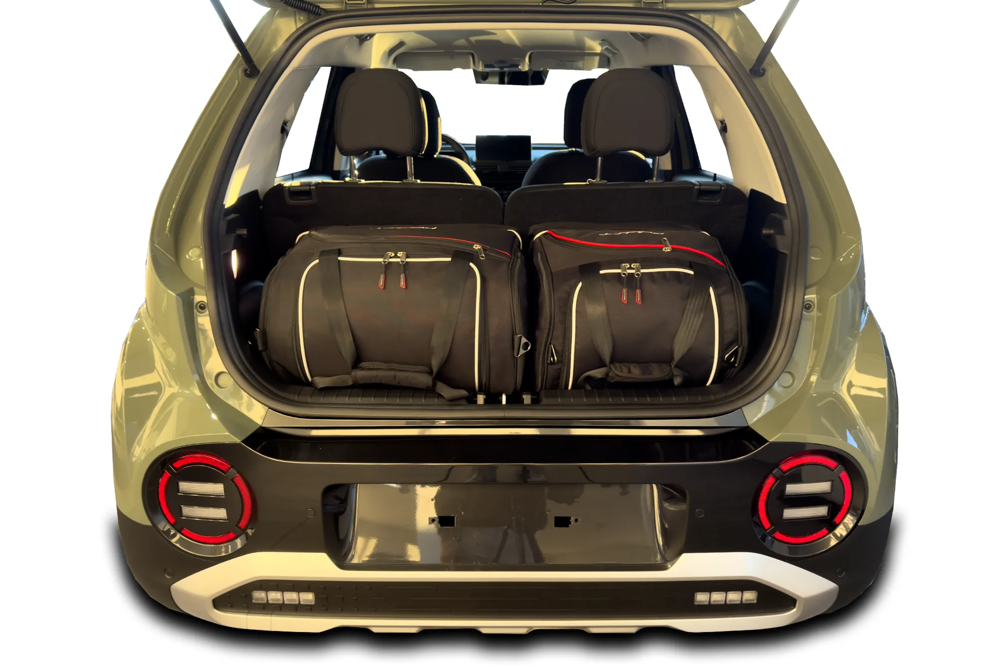 Koffert sett Hyundai Inster 2024 -> │ Car Bags sett 2 stk. – bilde 3