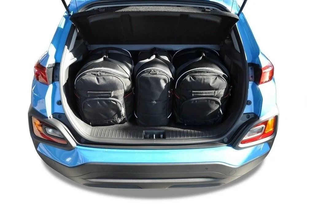 Koffert sett Hyundai Kona 2017-2022 │ Car Bags sett 3 stk. – bilde 6