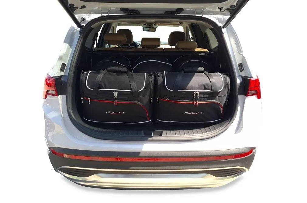 Koffert sett Hyundai Santa Fe 2018-2024 │ Car Bags sett 5 stk. – bilde 6