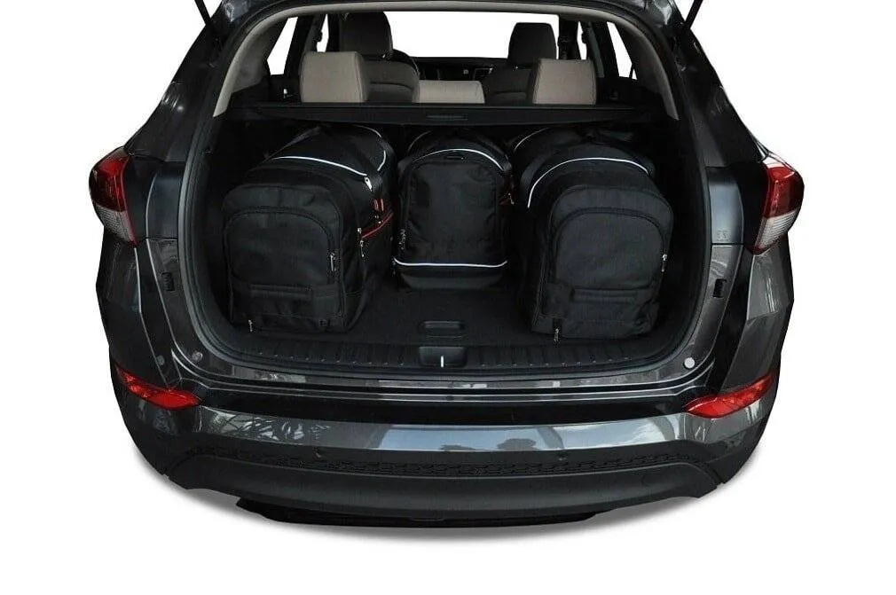 Koffert sett Hyundai Tucson 2015-2020 │ Car Bags sett 4 stk. – bilde 9