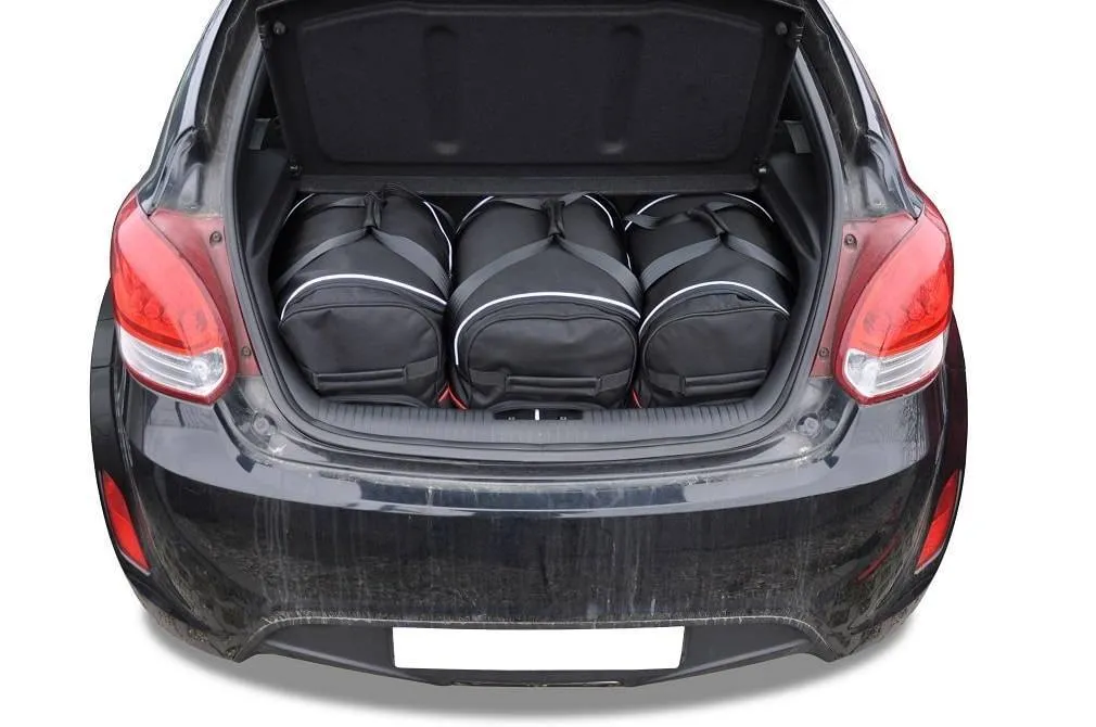 Koffert sett Hyundai Veloster 2011-2014 │ Car Bags sett 3 stk. – bilde 6