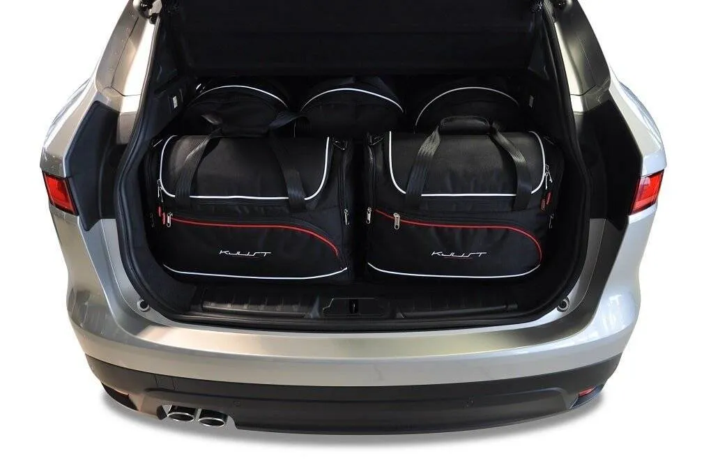 Koffert sett Jaguar F-Pace (X761) 2015 -> │ Car Bags sett 5 stk. – bilde 6