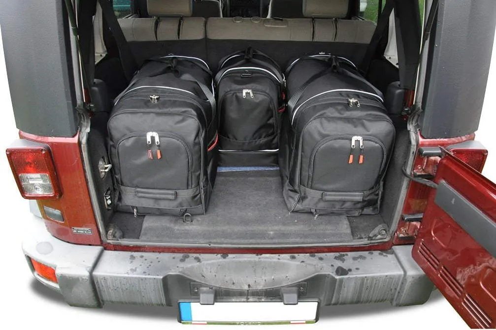 Koffert sett Jeep Wrangler 2007-2018 │ Car Bags sett 4 stk. – bilde 9