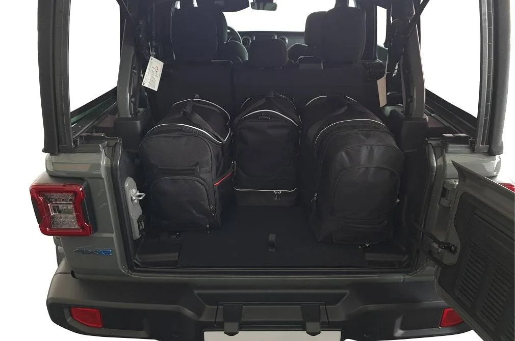 Koffert sett Jeep Wrangler 2021 -> │ Car Bags sett 4 stk. – bilde 9