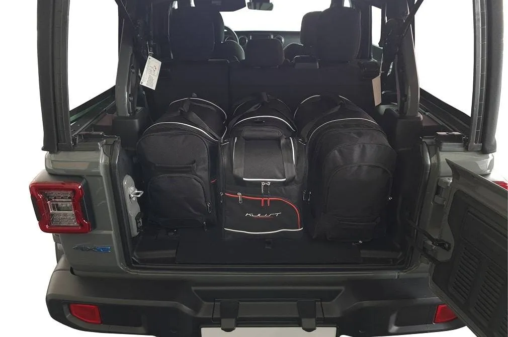 Koffert sett Jeep Wrangler 2021 -> │ Car Bags sett 4 stk. – bilde 6