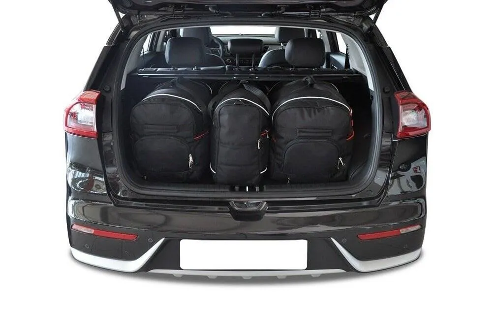 Koffert sett Kia E-Niro 2020 -> │ Car Bags sett 3 stk. – bilde 6