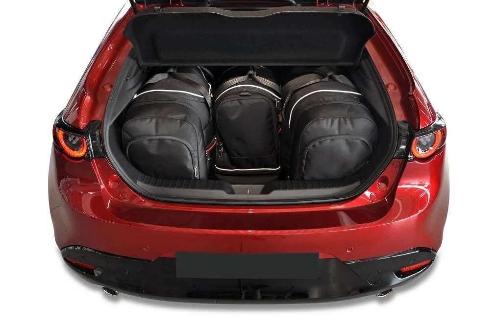 Koffert sett Mazda 3 Hatchback 2018 -> │ Car Bags sett 4 stk. – bilde 9