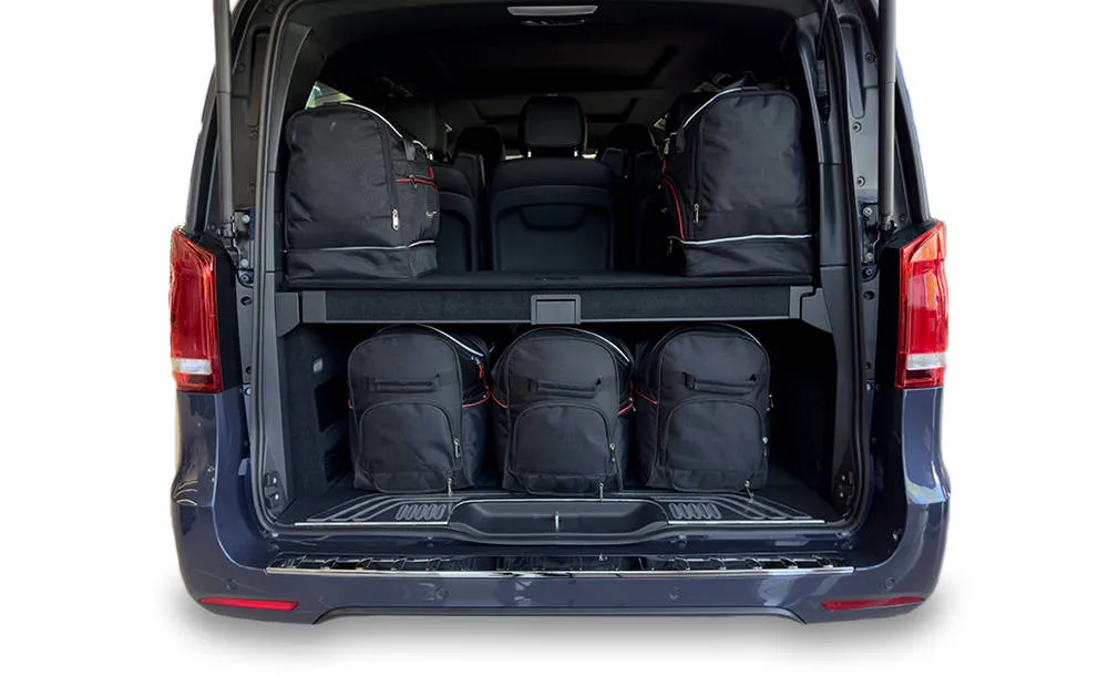 Koffert sett Mercedes-Benz Eqv (A2) 2020 -> │ Car Bags sett 7 stk. – bilde 9