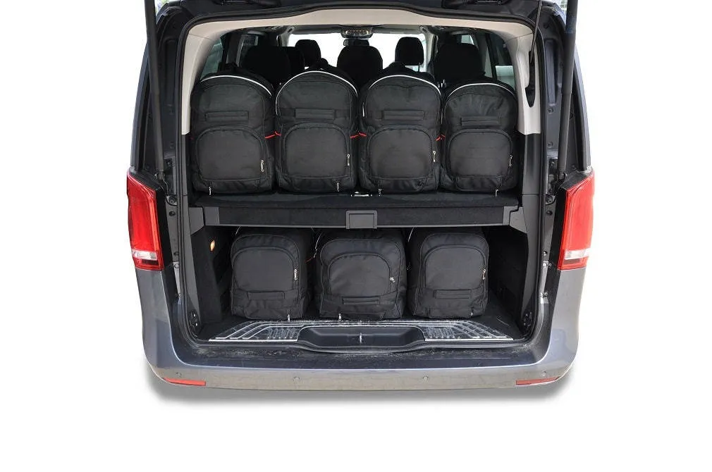 Koffert sett Mercedes-Benz Eqv (A3) 2020 -> │ Car Bags sett 7 stk. – bilde 4