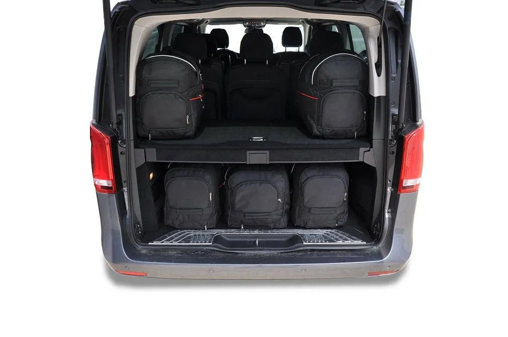 Koffert sett Mercedes-Benz Eqv (A3) 2020 -> │ Car Bags sett 7 stk. – bilde 6