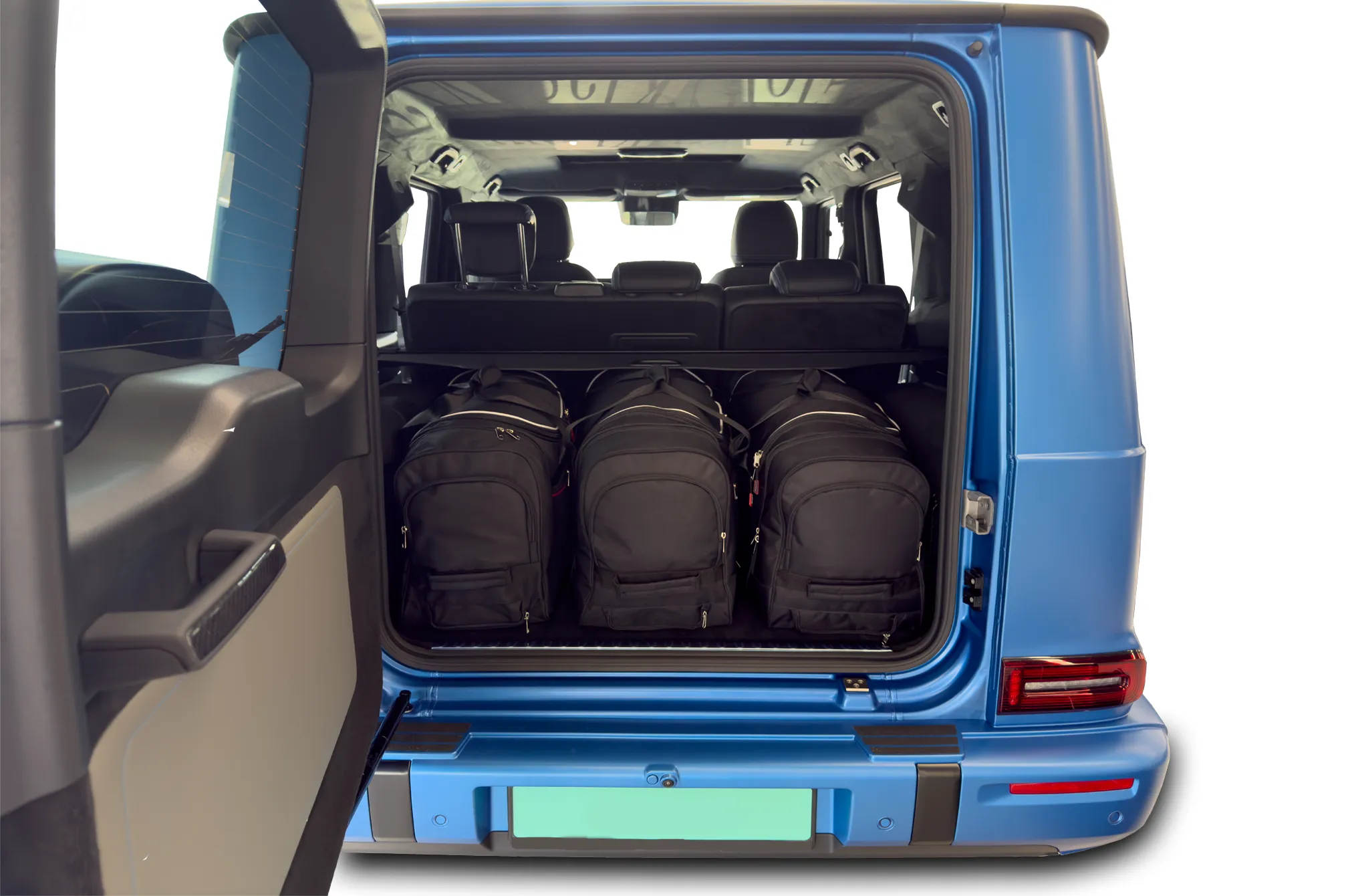 Koffert sett Mercedes-Benz G Eq (W465) 2024 -> │ Car Bags sett 3 stk. – bilde 7
