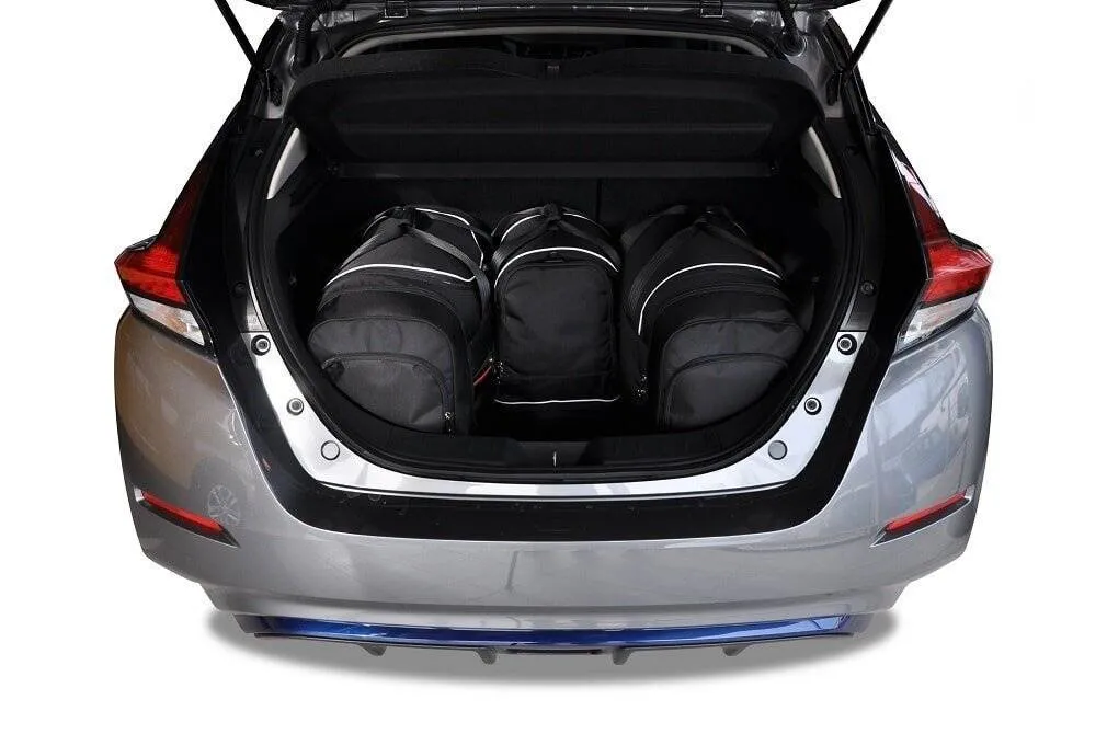 Koffert sett Nissan Leaf (E1) 2017 -> │ Car Bags sett 4 stk. – bilde 9