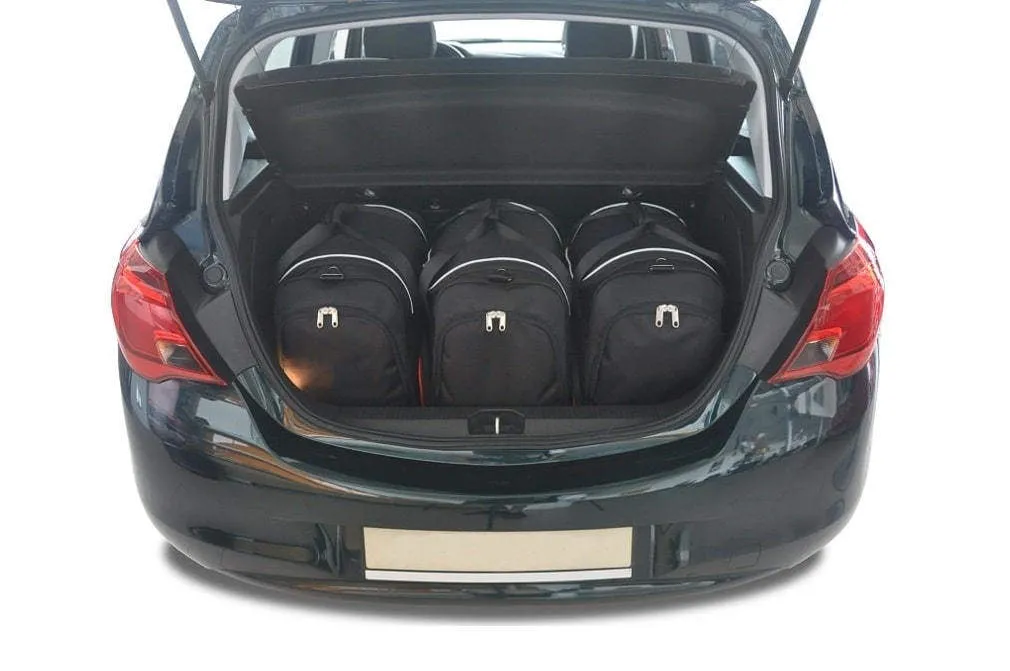 Koffert sett Opel Corsa 2014-2019 │ Car Bags sett 3 stk. – bilde 4