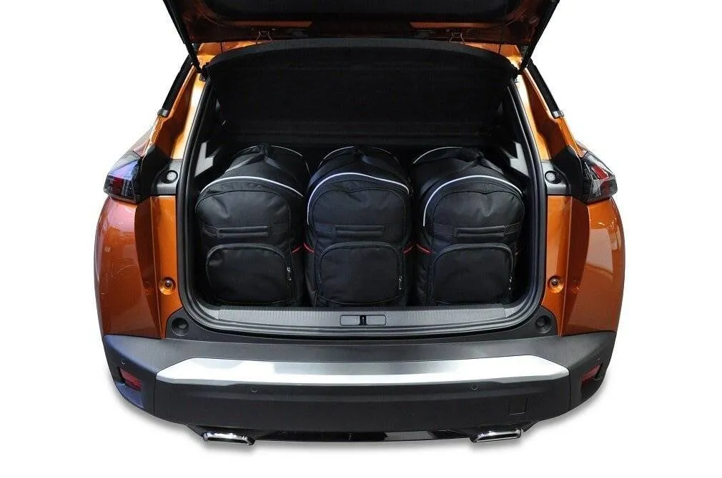 Koffert sett Peugeot 2008 (P24) 2019 -> │ Car Bags sett 3 stk. – bilde 6