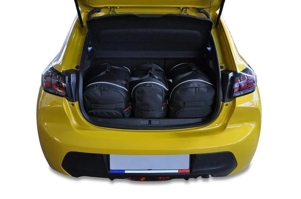 Koffert sett Peugeot 208 Hatchback (P21) 2019 -> │ Car Bags sett 3 stk. – bilde 6