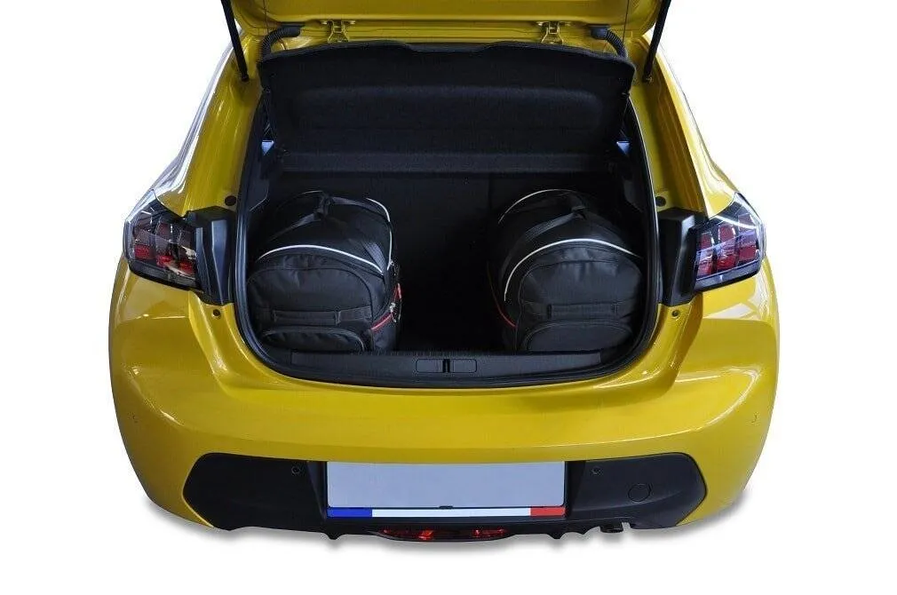 Koffert sett Peugeot 208 Hatchback (P21) 2019 -> │ Car Bags sett 3 stk. – bilde 9