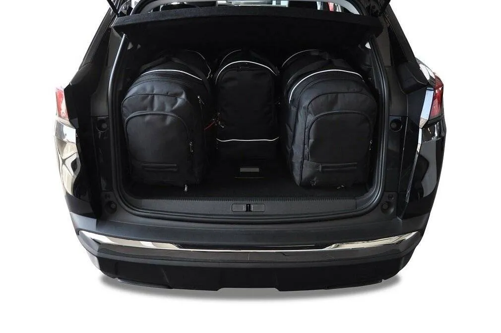 Koffert sett Peugeot 3008 (P84) 2016 -> │ Car Bags sett 4 stk. – bilde 9