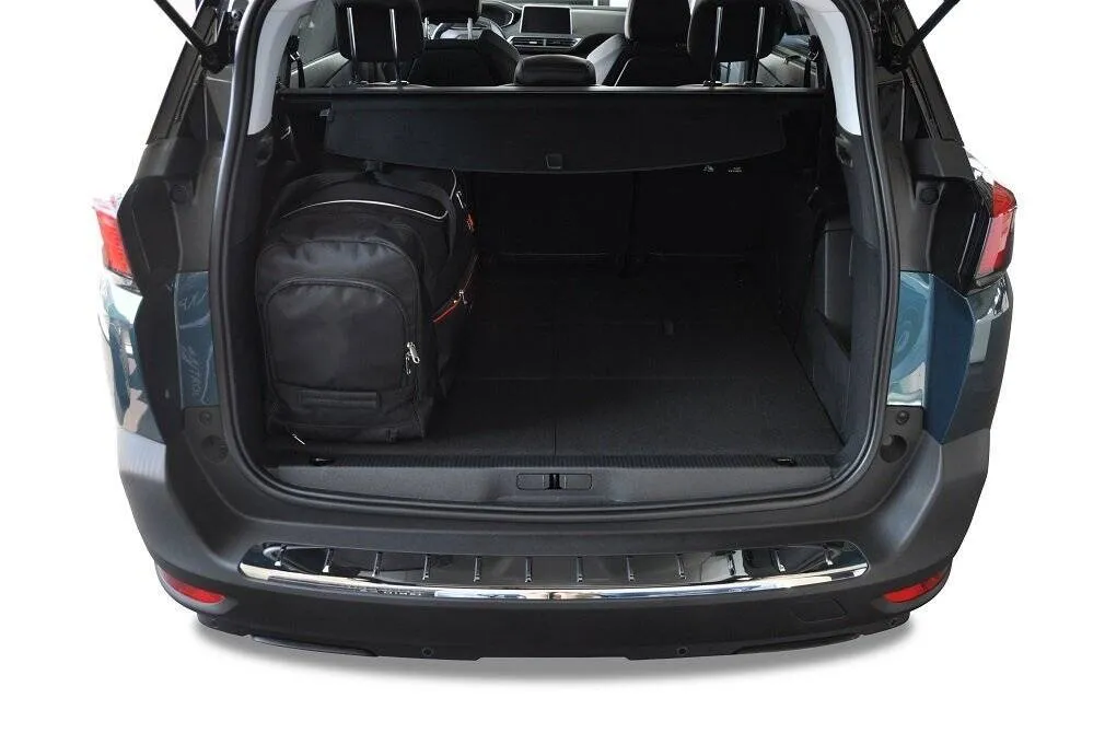Koffert sett Peugeot 5008 (P87) 2017 -> │ Car Bags sett 4 stk. – bilde 11