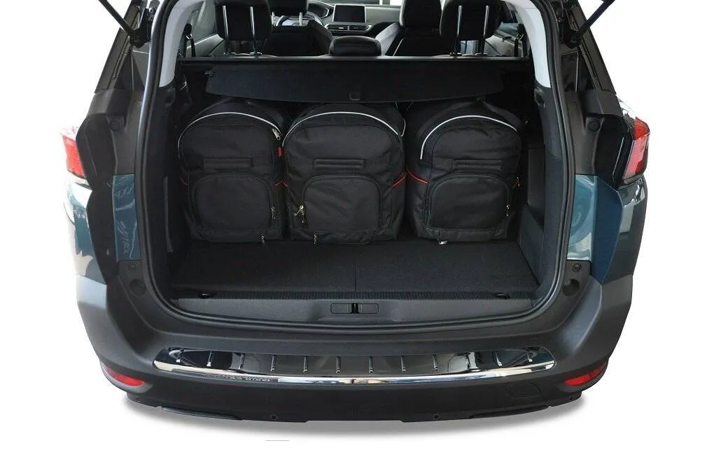 Koffert sett Peugeot 5008 (P87) 2017 -> │ Car Bags sett 5 stk. – bilde 10