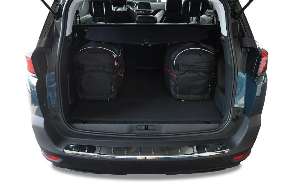 Koffert sett Peugeot 5008 (P87) 2017 -> │ Car Bags sett 5 stk. – bilde 11