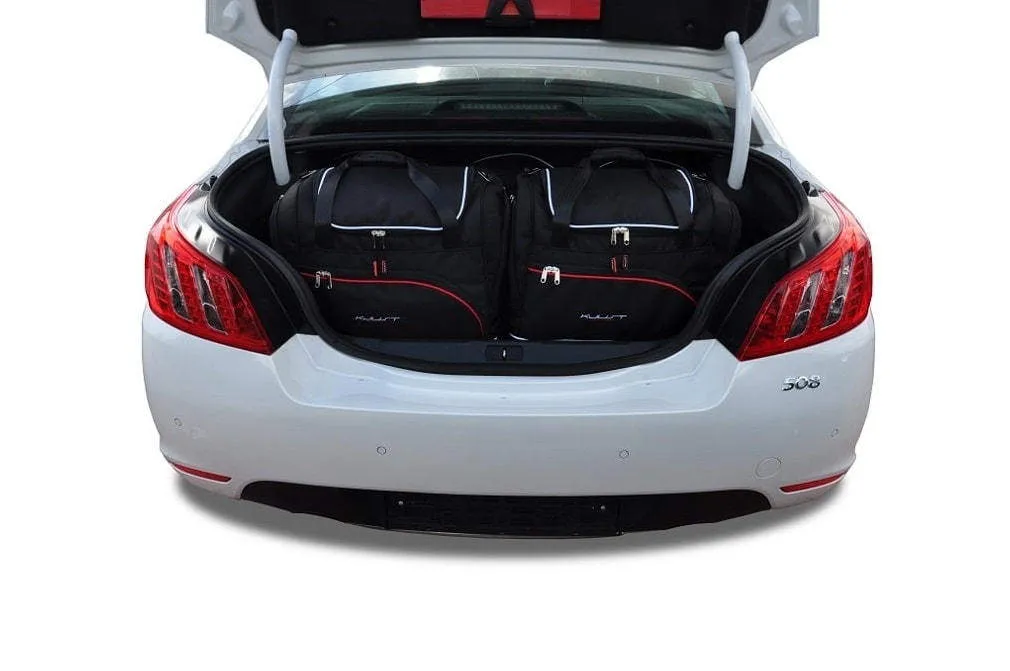 Koffert sett Peugeot 508 Sedan 2011-2014 │ Car Bags sett 5 stk. – bilde 5