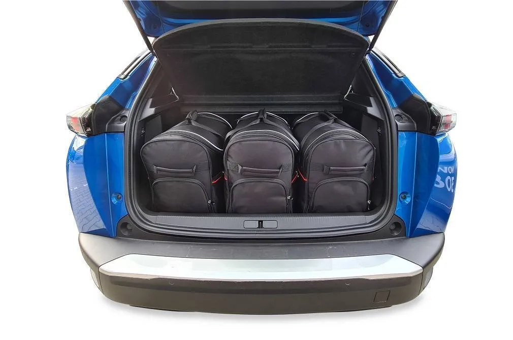 Koffert sett Peugeot e-2008 (P24) 2019 -> │ Car Bags sett 3 stk. – bilde 6