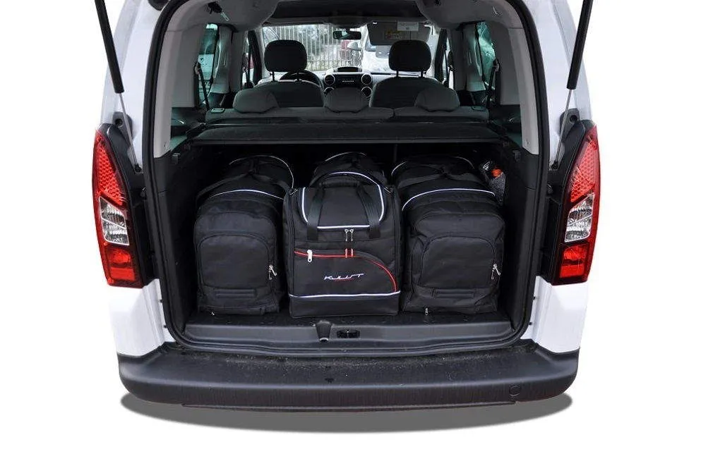 Koffert sett Peugeot Partner (B9) 2008-2019 │ Car Bags sett 4 stk. – bilde 6