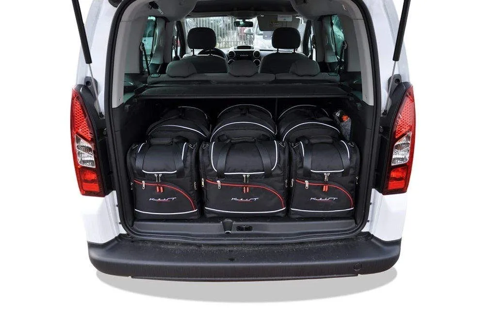 Koffert sett Peugeot Partner (B9) 2008-2019 │ Car Bags sett 6 stk. – bilde 6