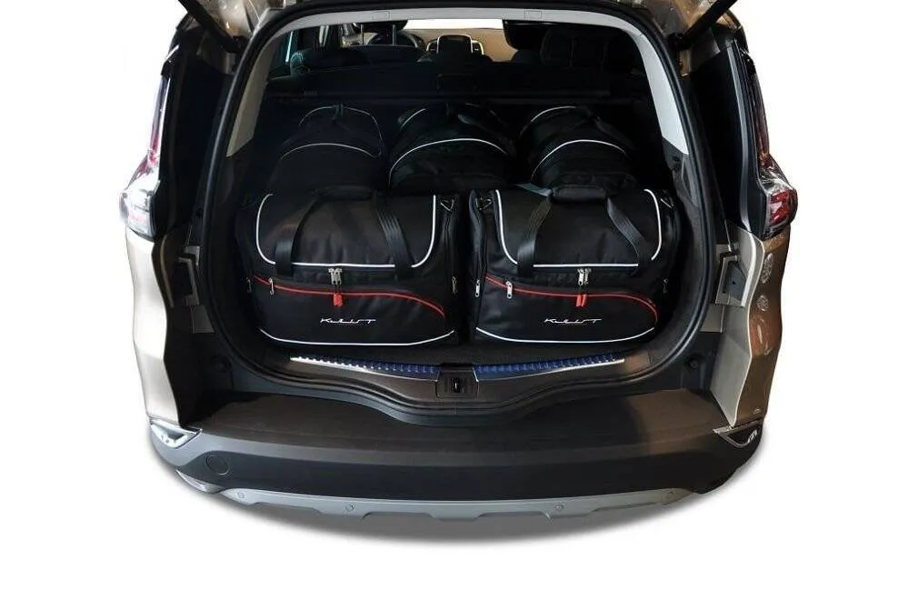 Koffert sett Renault Espace 2014-2021 │ Car Bags sett 5 stk. – bilde 6